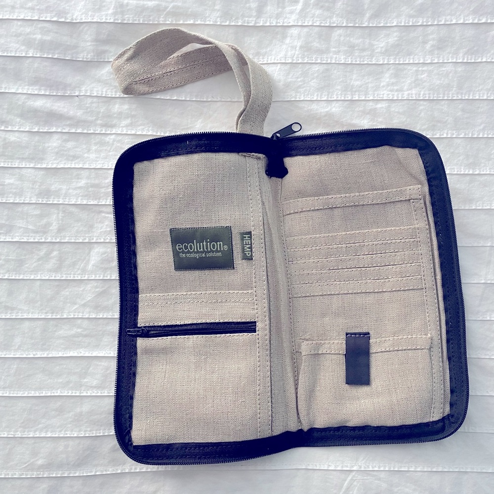Ecolution Hemp Travel Organizer - Natural Beige